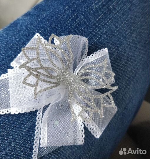 Бантики ручной работы на резинке