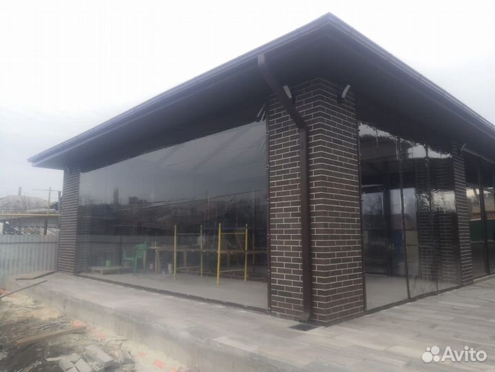 Мягкие окна для террасы беседки веранды