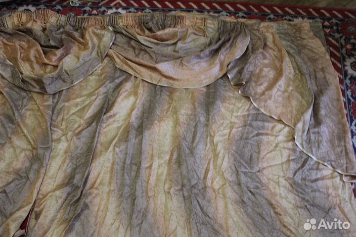 Комплект штор для высоких потолков