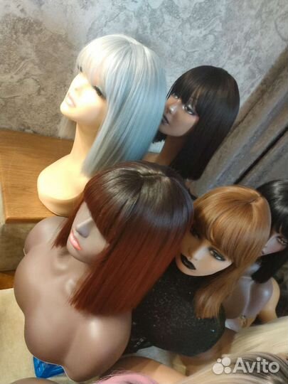 Парики Каре удлинённое