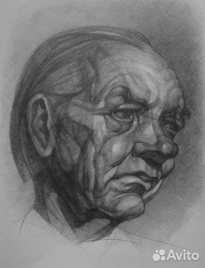 Портрет по фото. Графика и рисунок