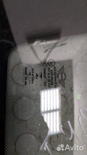 Стекло кузовное боковое Mini Cooper (F56) 2013, 2015