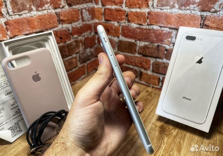iPhone 8 plus 64gb акб-100 Полный Комплект