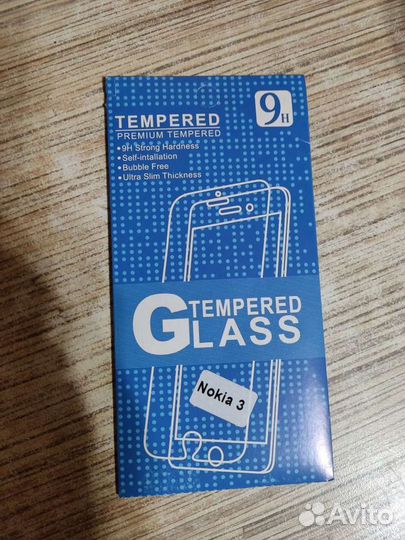 Защитное стекло nokia 3.0 и 3.1