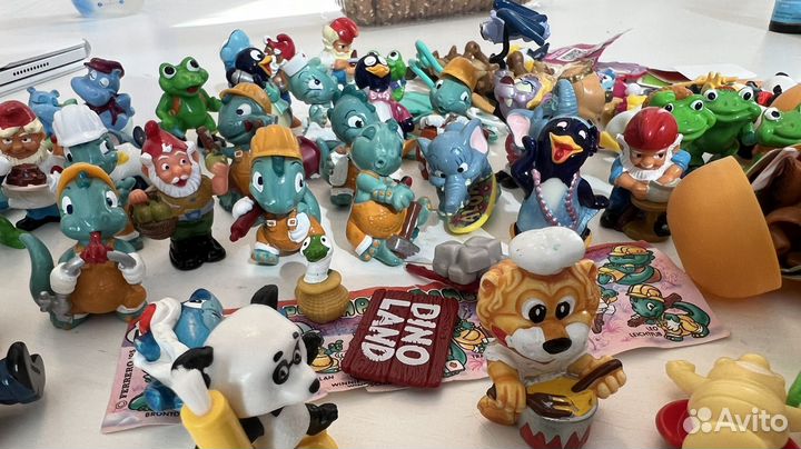 Игрушки из киндер сюрприза 90х и новые пакетом