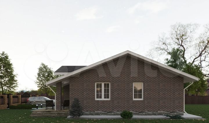 Дом 125 м² на участке 9,9 сот.