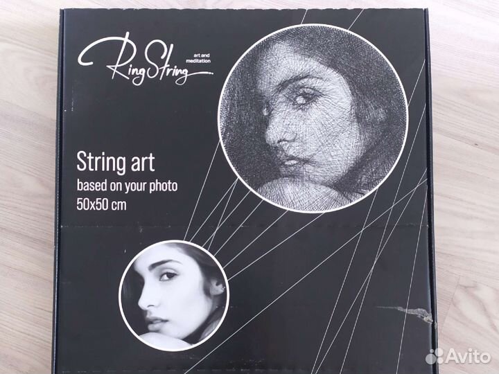 Картина нитями