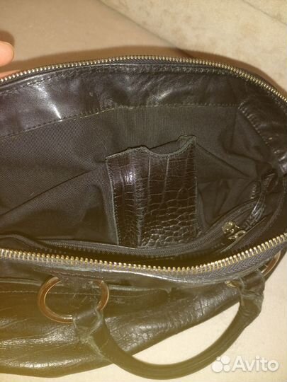 Сумка кожаная женская