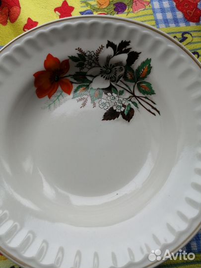 Тарелки от сервиса