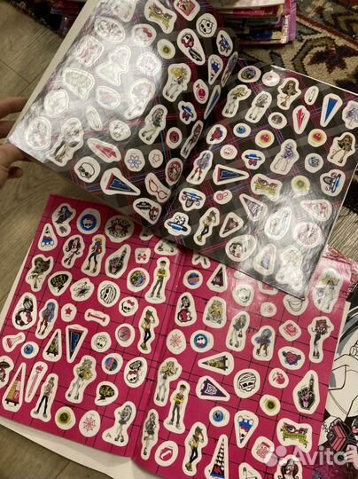 Журнал monster high 2013 г и наклейки
