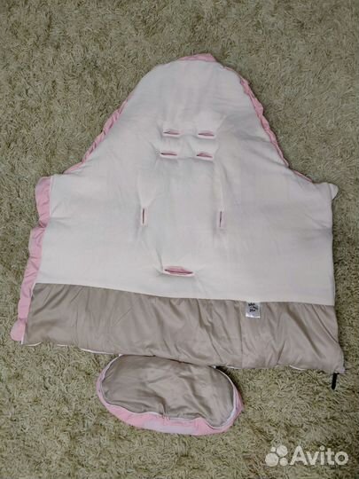 Зимний конверт в коляску