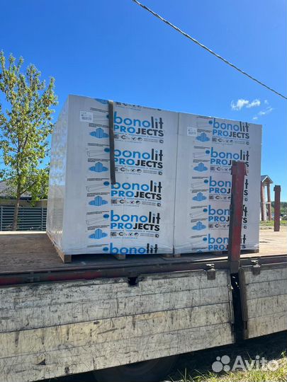 Пеноблоки с завода Бонолит