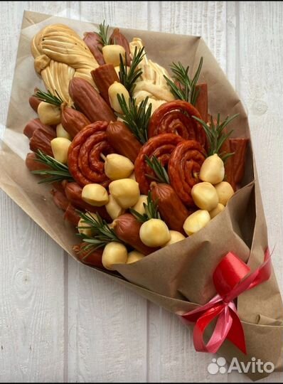 Съедобные букеты (колбасный, мужской, бокс )