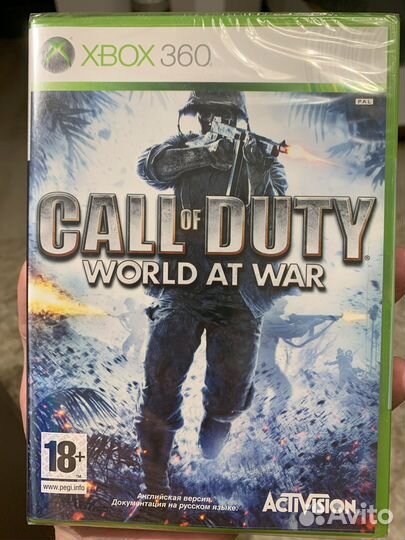 Call of Duty World AT War Xbox 360 (Новый)