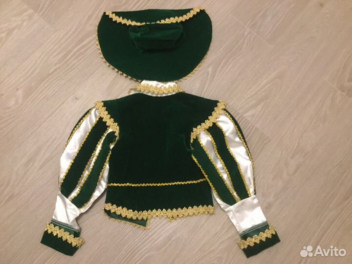 Костюм детский мушкетера с шапкой для вечеринок