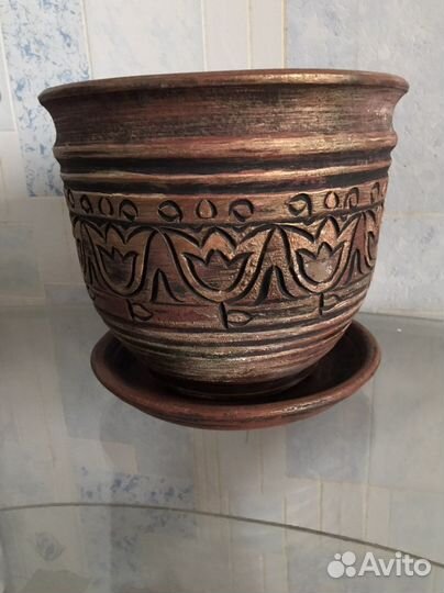 Горшок для цветов большой