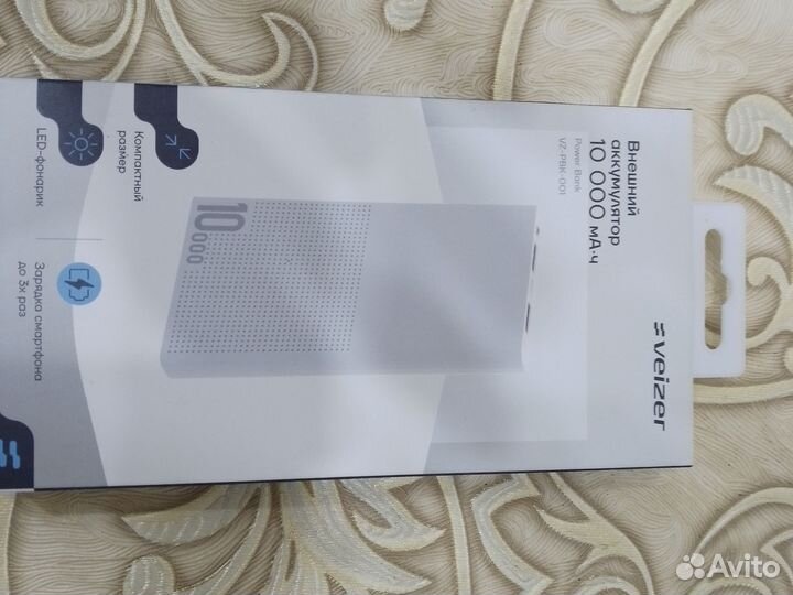 Повербанк 10000 ма/ч новый