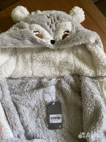 Next новый флисовый халат