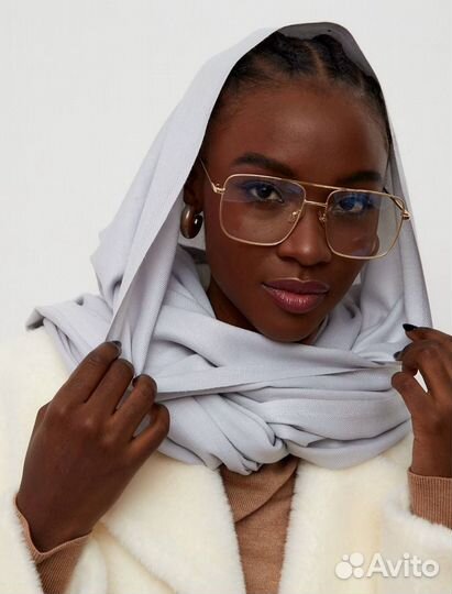 Шарф кашемир пашмина турецкий тёплый 240гр