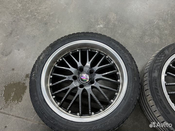 Колеса bmw r19 разноширокие
