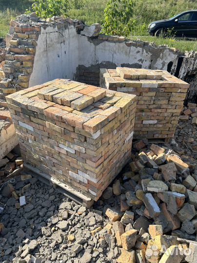 Кирпич красный бу