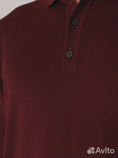 Поло шерстяное boss