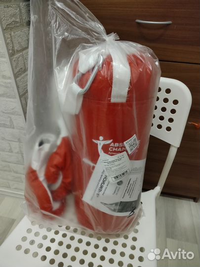 Боксерская груша детская с перчатками 5-10 лет