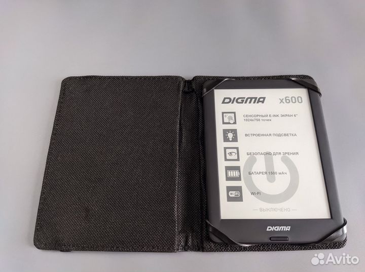 Digma X600 новая (Android, подсветка, 8Гб)