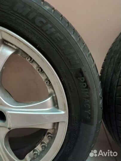R16 Michelin Primacy 4 205/55, PCD 5x114.3 DIA 60