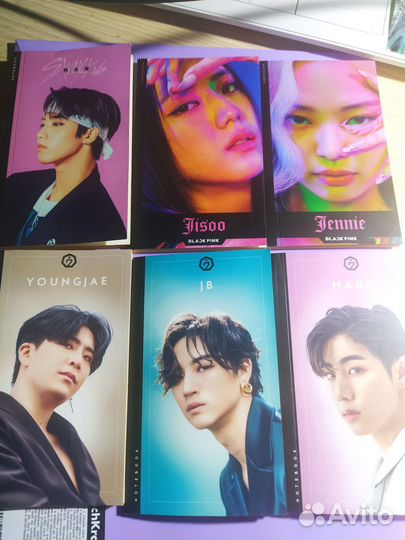 Kpop staff блокноты blackpink stray kids got7