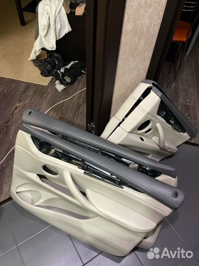 Дверные карты X5 F15 canberrabeige