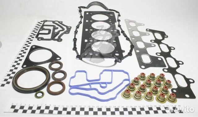 Комплект прокладок двигателя верхний(яя) renaul