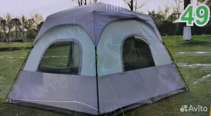 Палатка-Шатер Автоматическая lanyu 49 8 местная