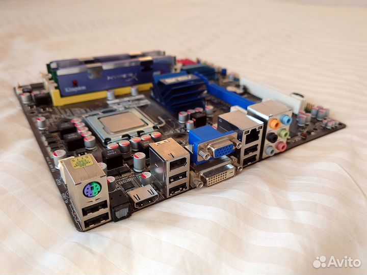 Intel Core2 Q9550 + Asus P5Q-EM + 2 x 2Gb DDR800
