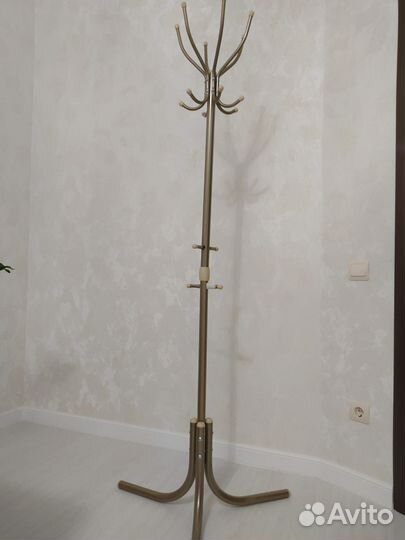 Вешалка напольная бронза