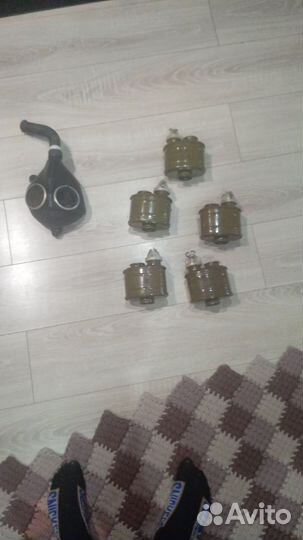 Противогаз с фильтрами