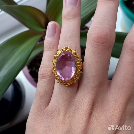 Винтажное кольцо, бижутерия, СССР