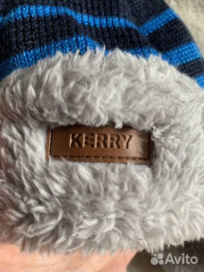 Шапка для мальчика зимняя новая kerry 46-48