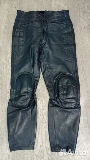 Мотоштаны 46-48 размер (кожа)