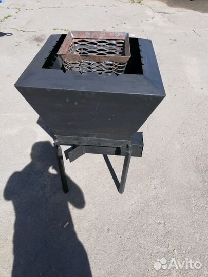 Мангал вертикальный под 16 шампуров на заказ