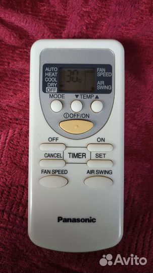 Пульт кондиционера panasonic A75C2713