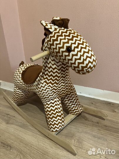 Лошадка качалка Нижегородская игрушка