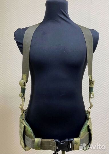 Боевой пояс с баллистической защитой и лямками Бр1