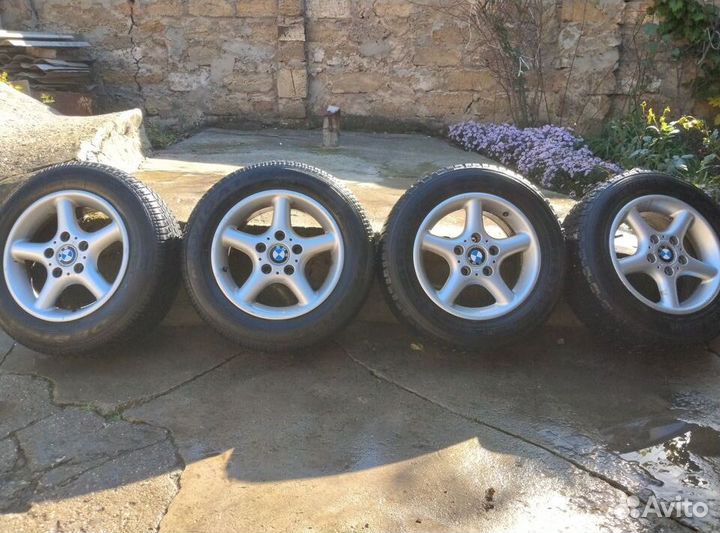 Диски с резиной bmw 15 стиль