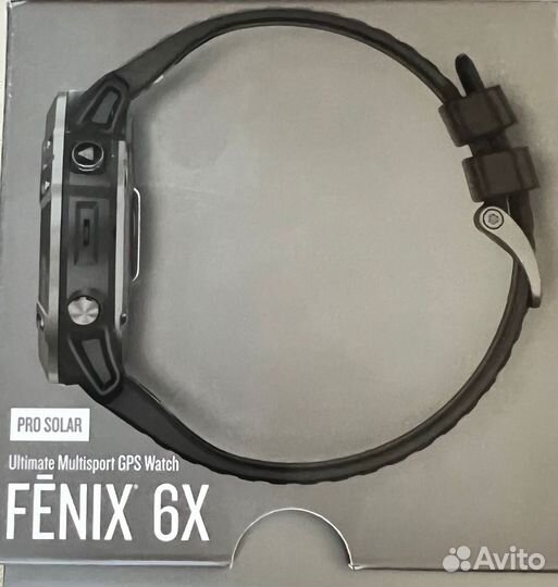 Garmin fenix 6x pro solar titanium