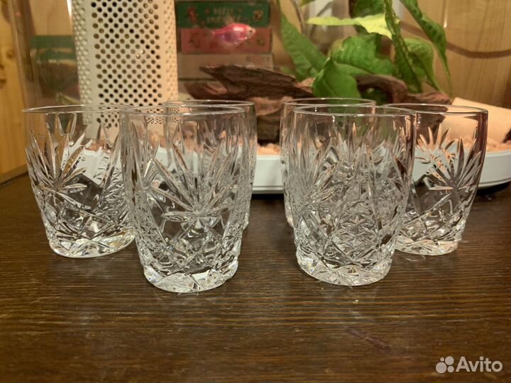 Хрустальные рюмки СССР
