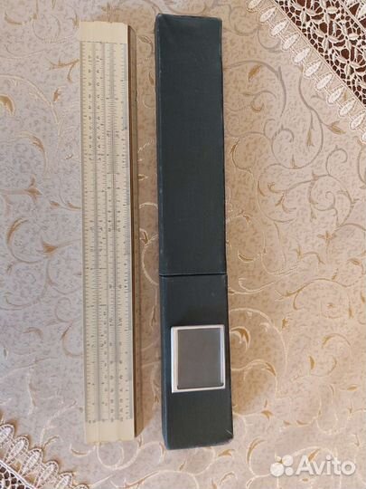 Линейка логарифмическая в футляре (ссср)