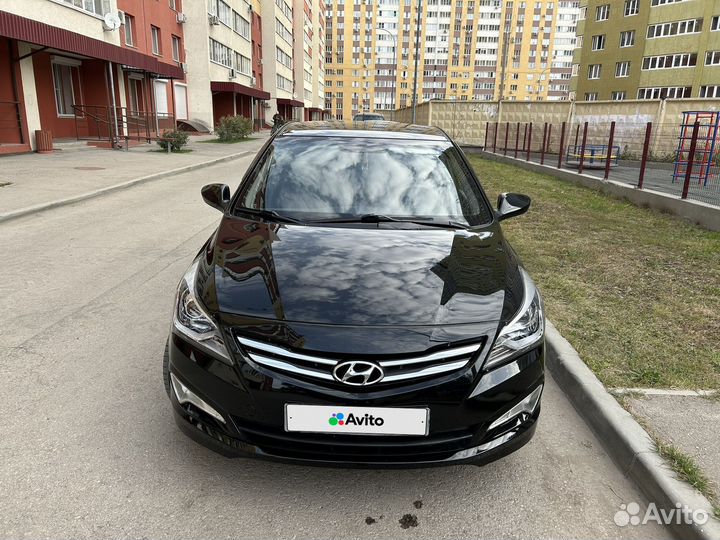 Hyundai Solaris 1.6 AT, 2015, 123 000 км