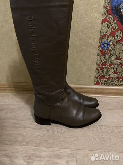 Сапоги осень весна женские