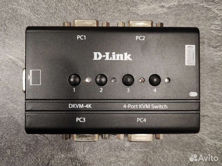 KVM переключатель D-Link dkvm-4K/2B